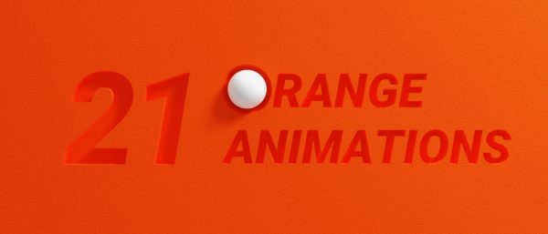 21 orange animations